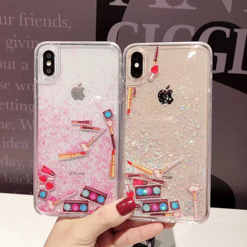 HipCity MakeupLover Floating Glitter Case